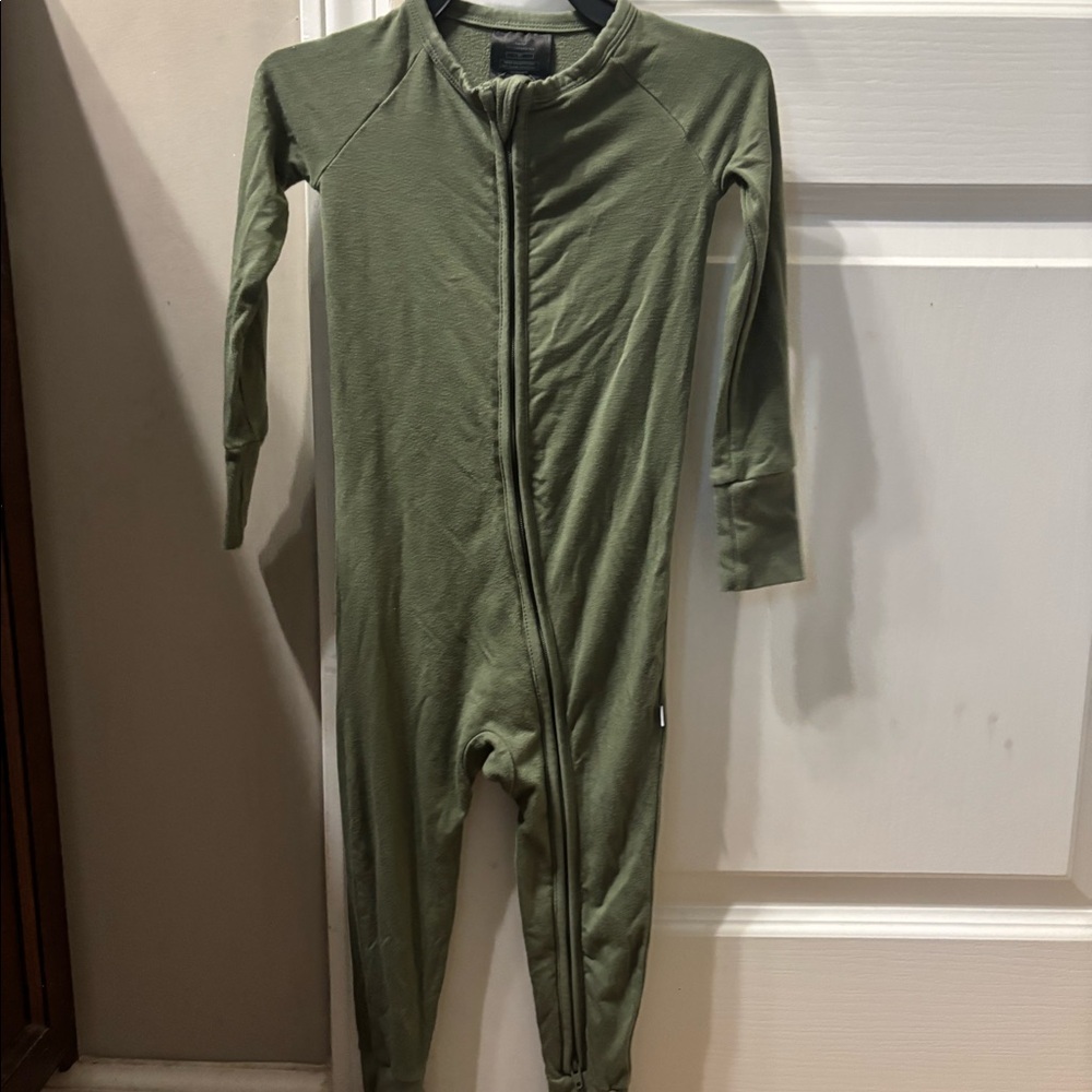 Olive Little sleepies onesie
